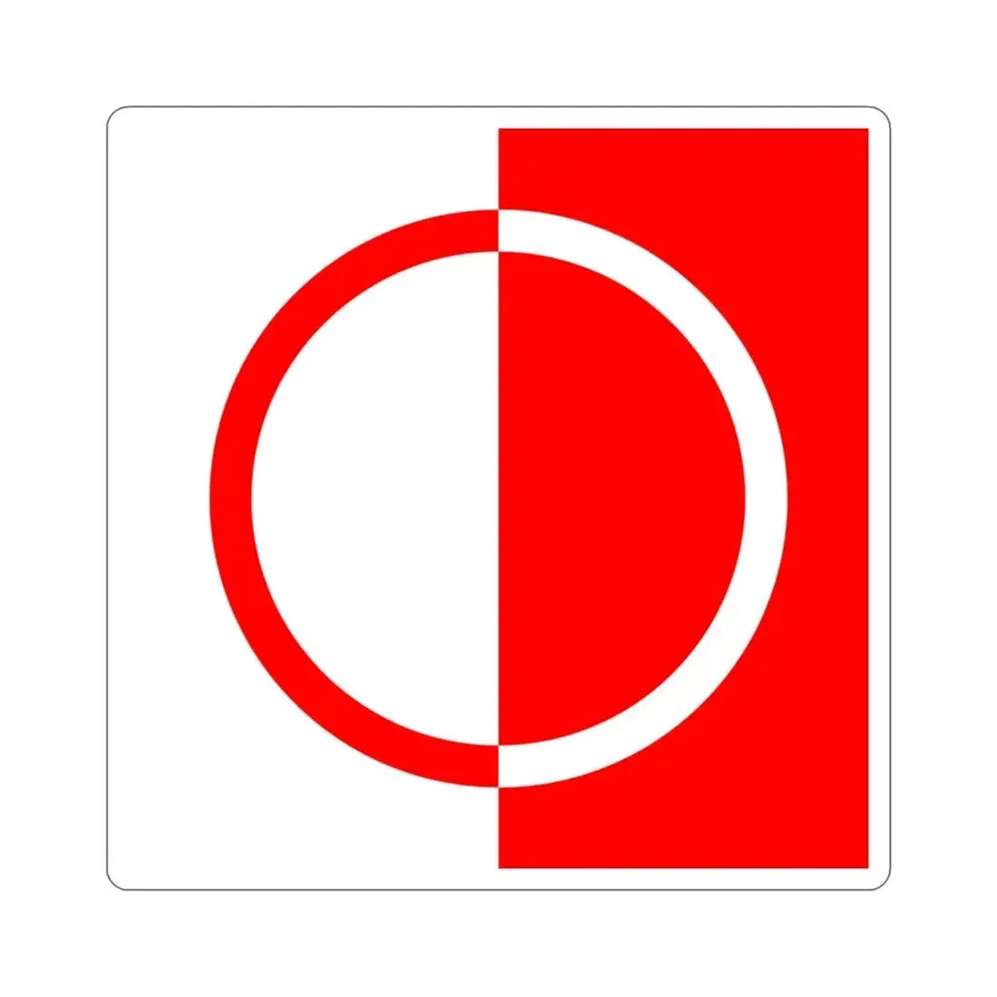 Flag of Bettens Switzerland STICKER Vinyl Die-Cut Decal 3 Inch - The Sticker Space