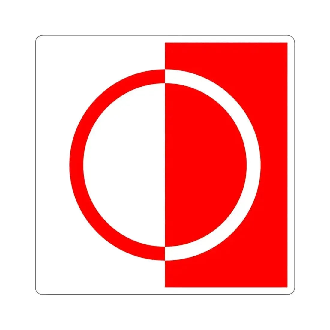 Flag of Bettens Switzerland STICKER Vinyl Die-Cut Decal 4 Inch - The Sticker Space