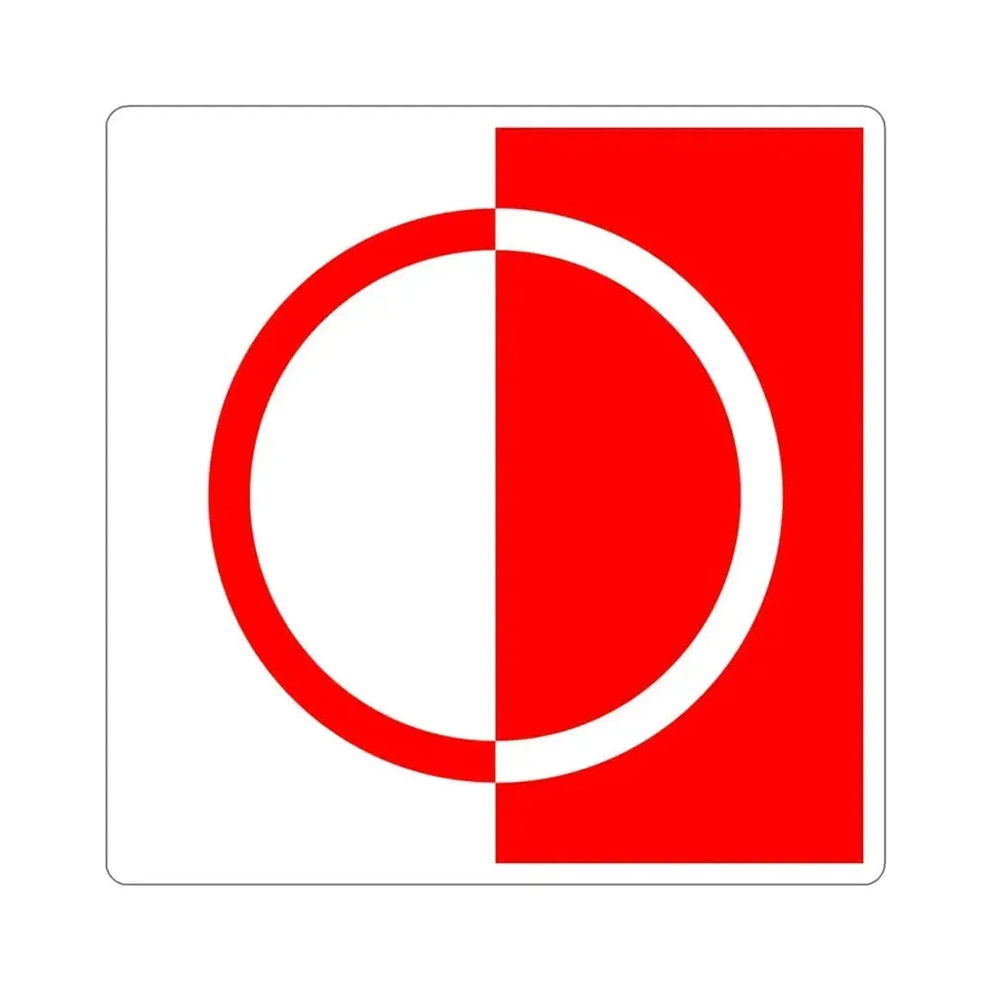 Flag of Bettens Switzerland STICKER Vinyl Die-Cut Decal 5 Inch - The Sticker Space