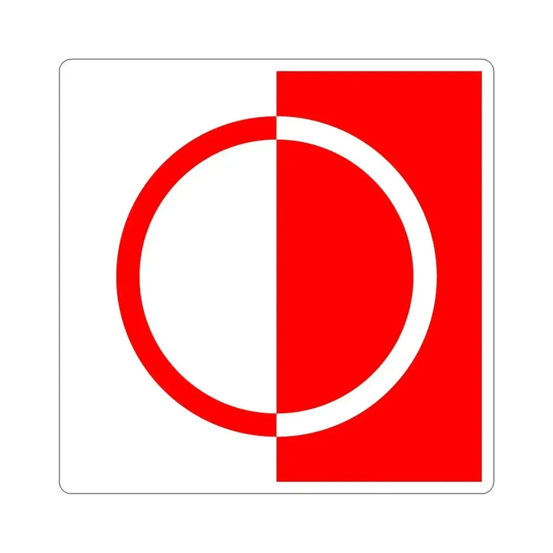 Flag of Bettens Switzerland STICKER Vinyl Die-Cut Decal 5 Inch - The Sticker Space