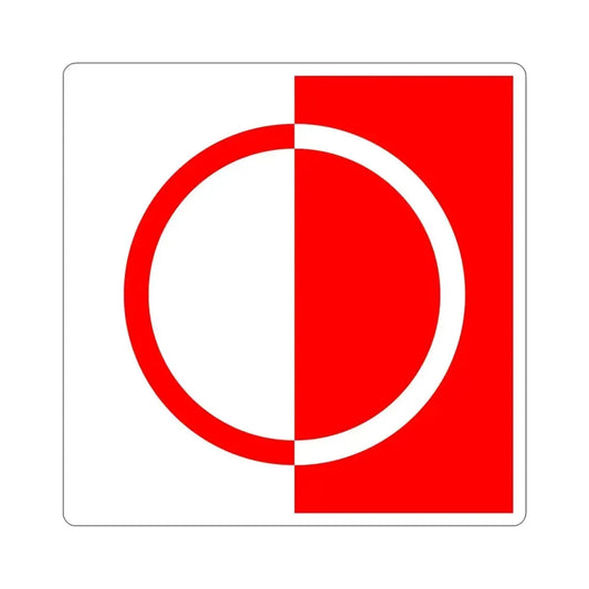 Flag of Bettens Switzerland STICKER Vinyl Die-Cut Decal 6 Inch - The Sticker Space