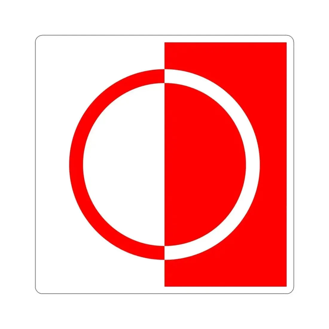 Flag of Bettens Switzerland STICKER Vinyl Die-Cut Decal - The Sticker Space