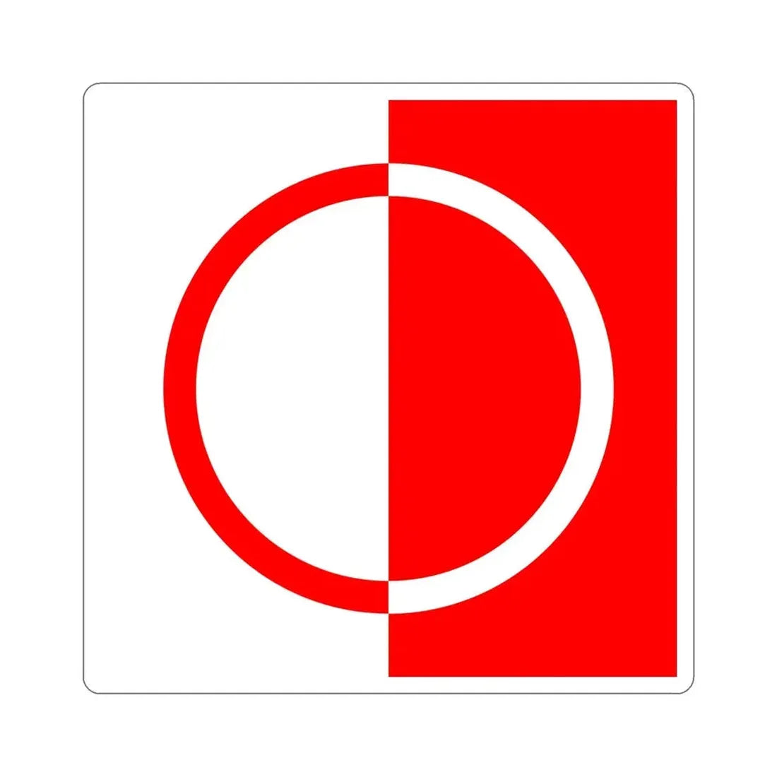 Flag of Bettens Switzerland STICKER Vinyl Die-Cut Decal - The Sticker Space