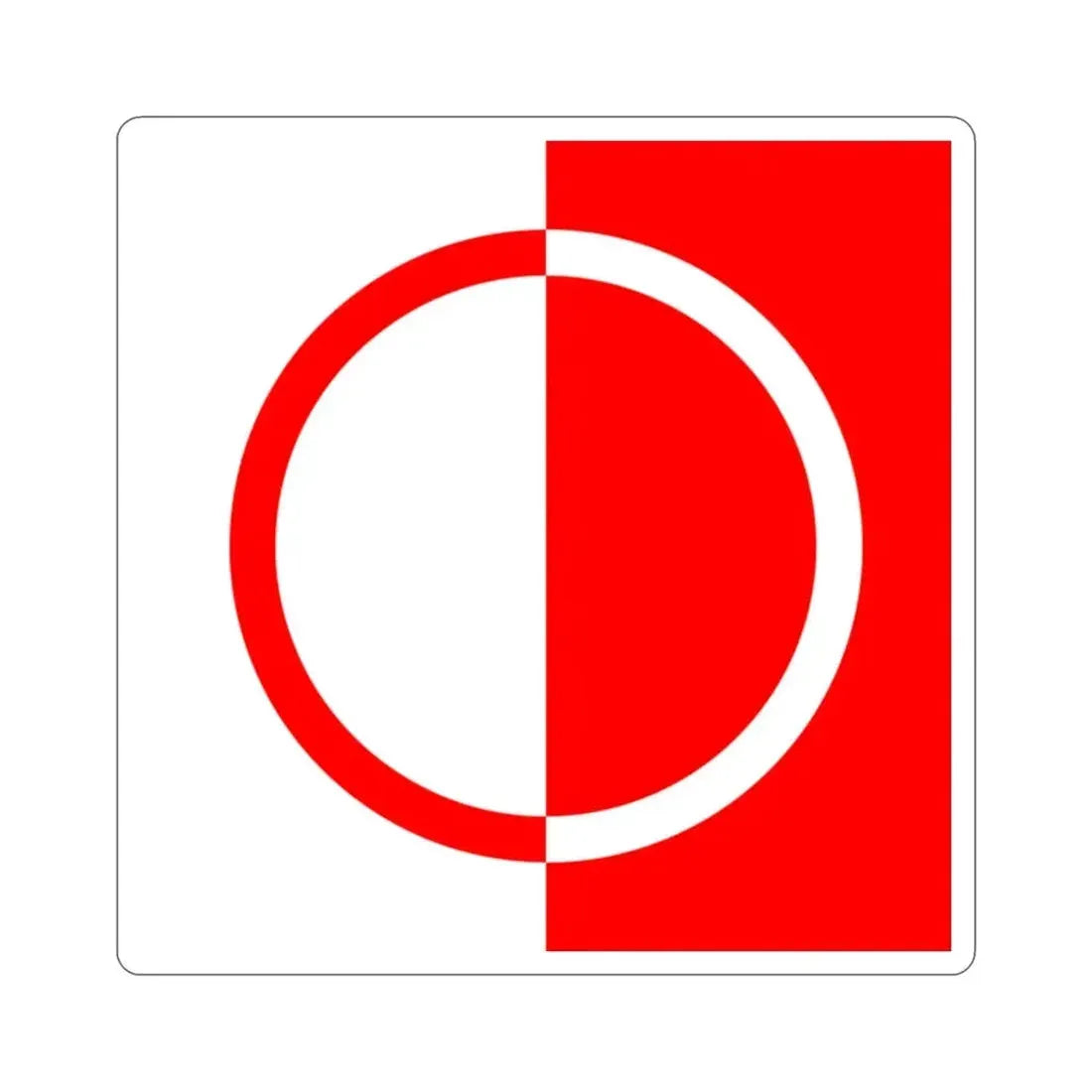 Flag of Bettens Switzerland STICKER Vinyl Die-Cut Decal - The Sticker Space