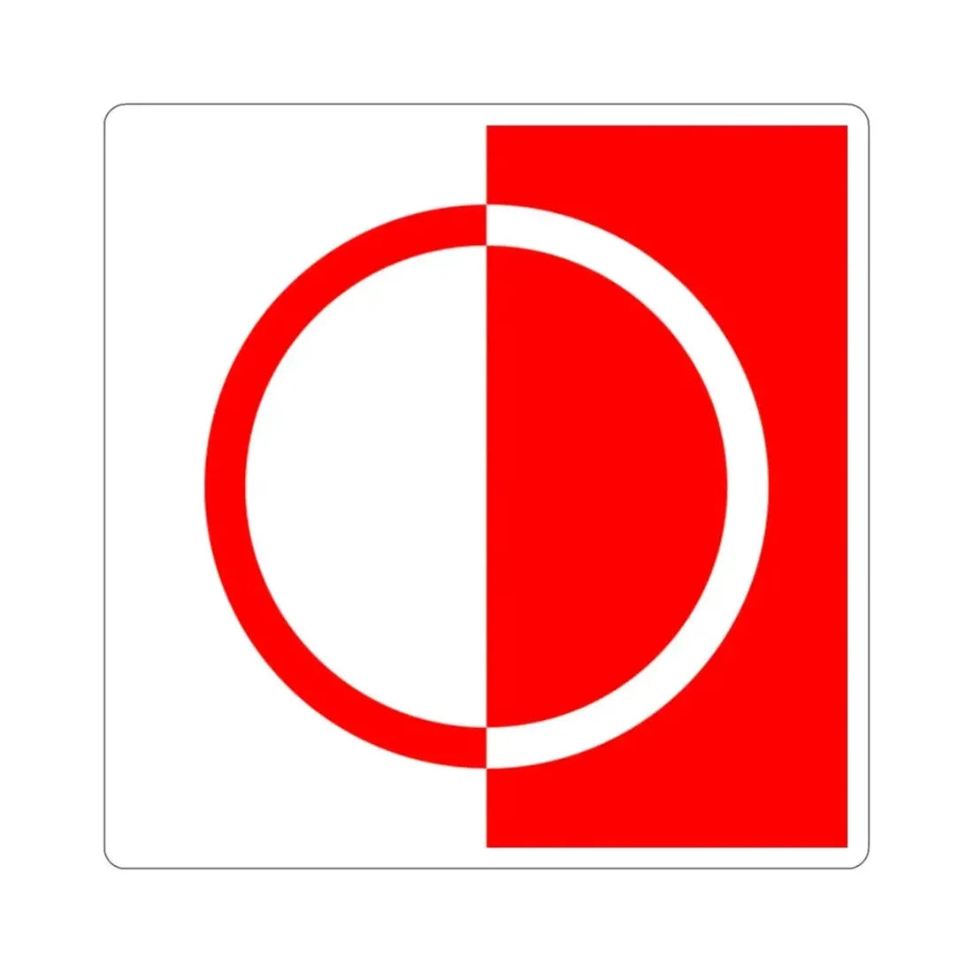 Flag of Bettens Switzerland STICKER Vinyl Die-Cut Decal - The Sticker Space