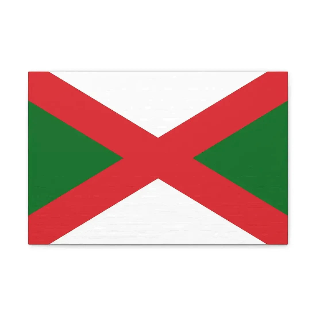Flag of Bexhill UK - Canvas Wall Art 18″ x 12″ 1.25" - The Sticker Space