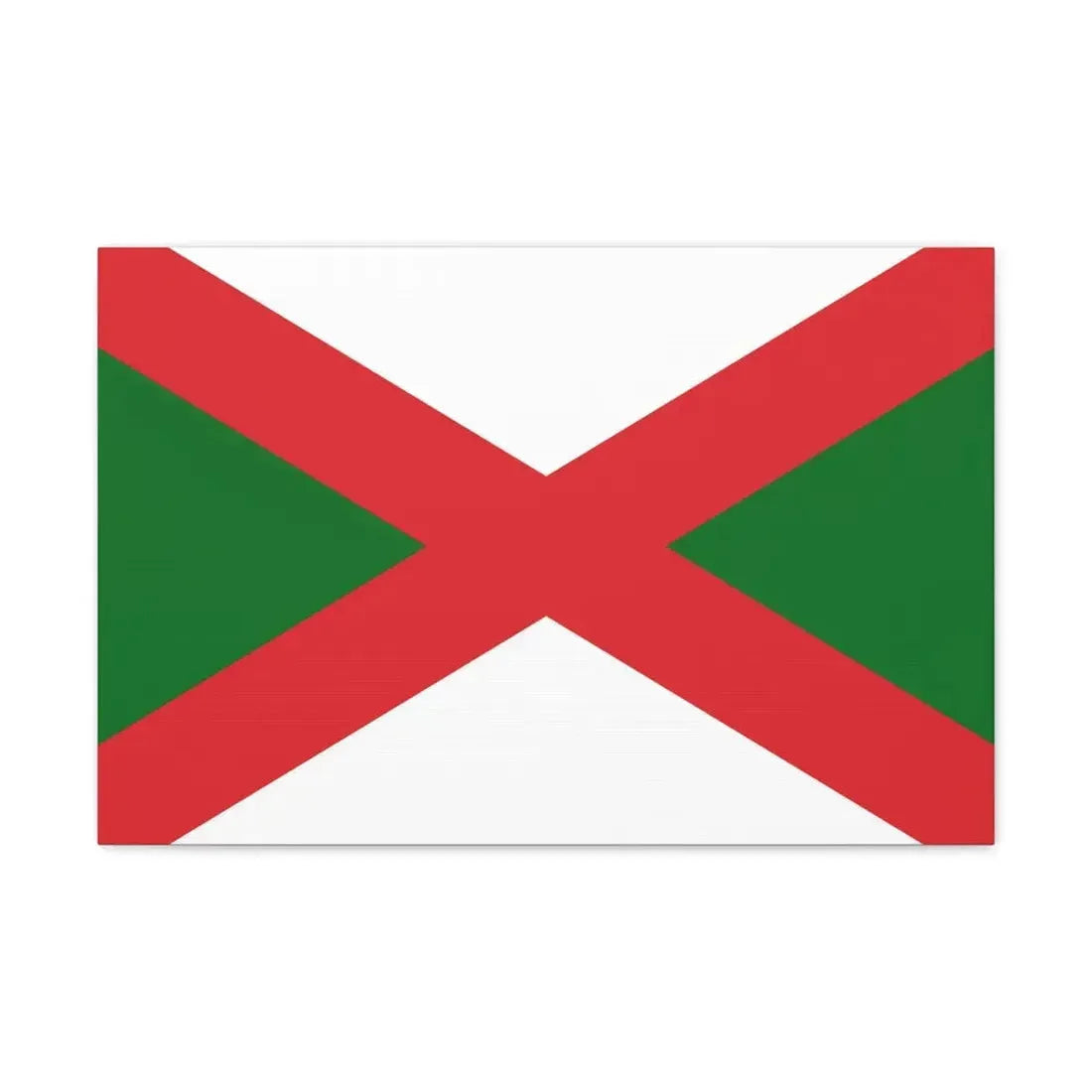 Flag of Bexhill UK - Canvas Wall Art 24″ x 16″ 1.25" - The Sticker Space