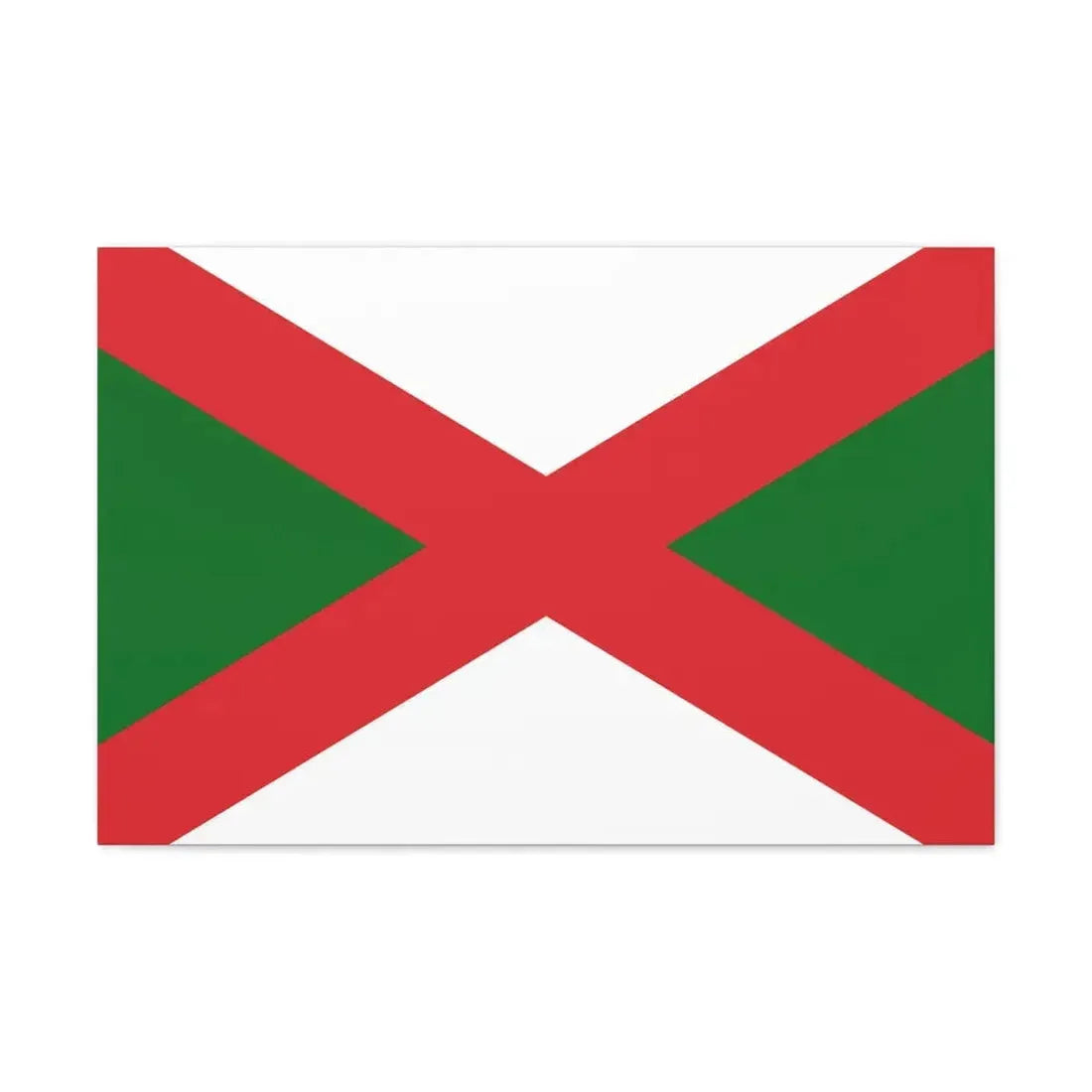 Flag of Bexhill UK - Canvas Wall Art 30" x 20" 1.25" - The Sticker Space