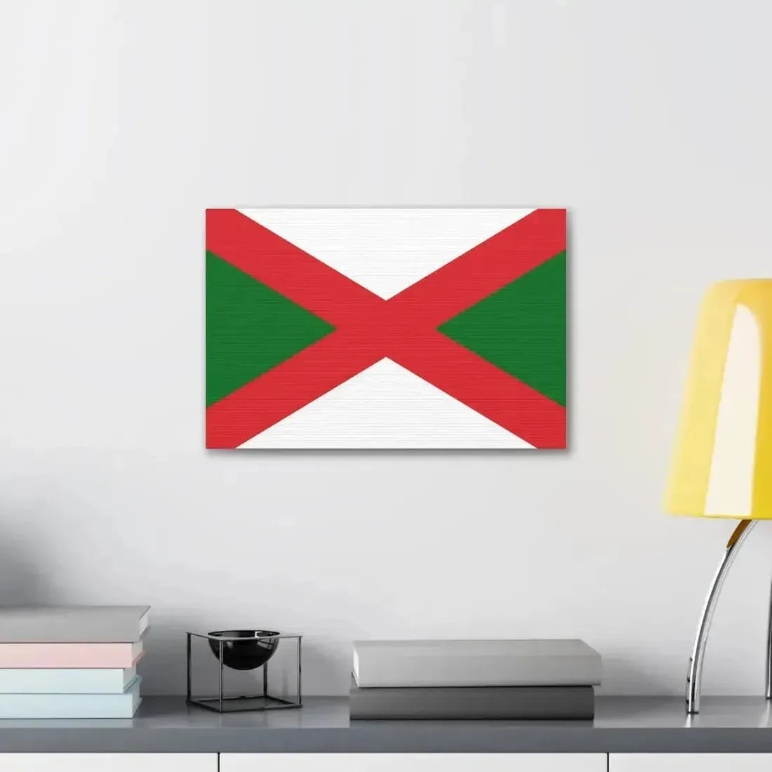 Flag of Bexhill UK - Canvas Wall Art - The Sticker Space