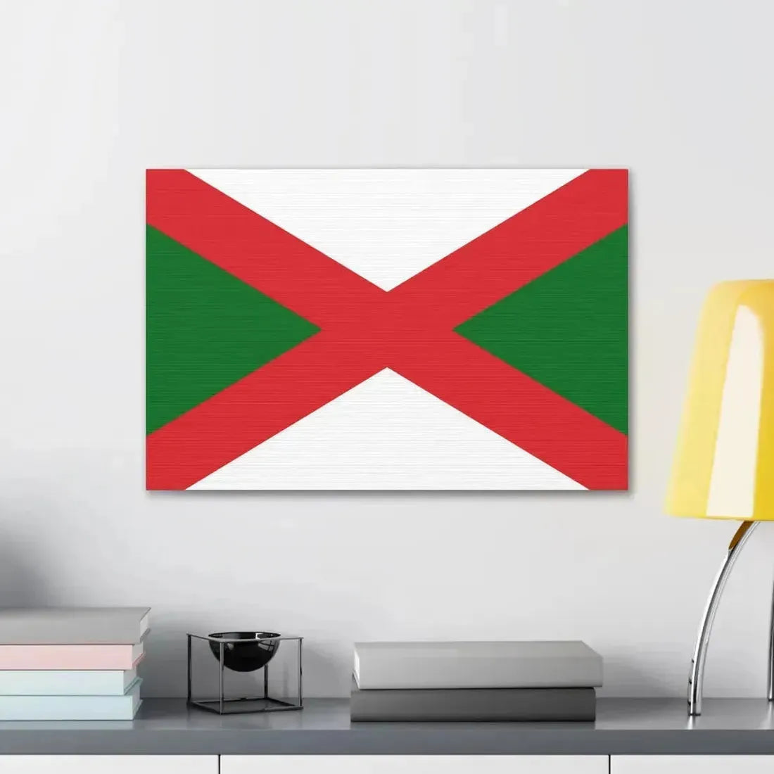 Flag of Bexhill UK - Canvas Wall Art - The Sticker Space