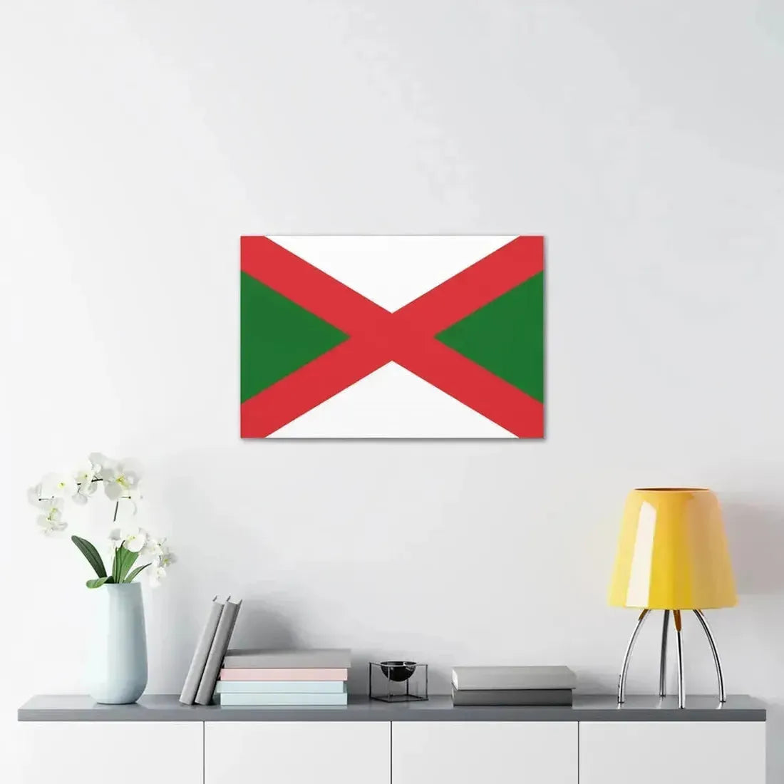 Flag of Bexhill UK - Canvas Wall Art - The Sticker Space