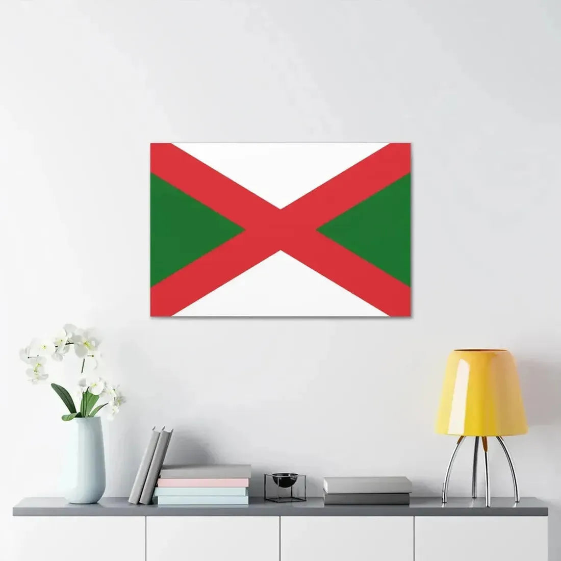 Flag of Bexhill UK - Canvas Wall Art - The Sticker Space