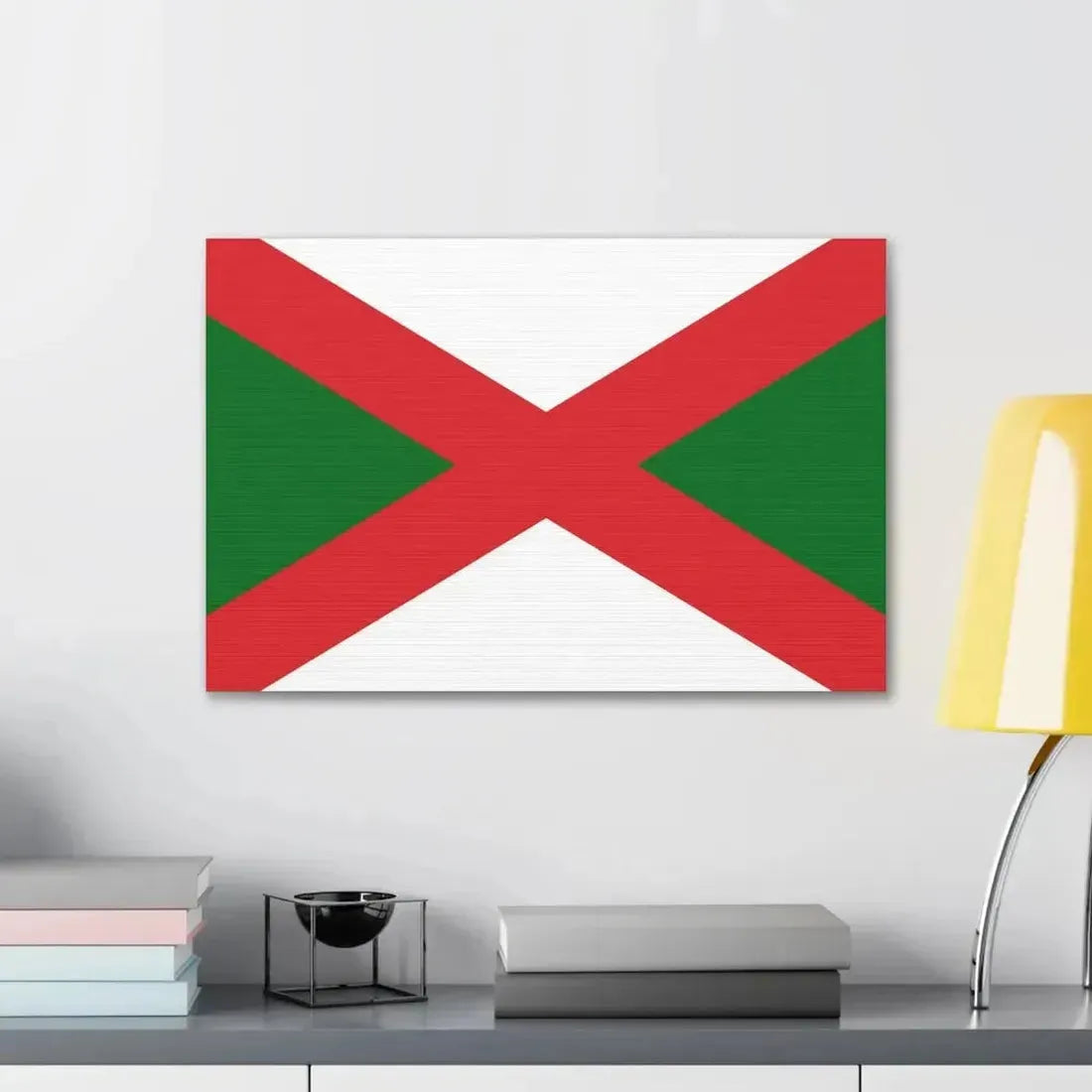 Flag of Bexhill UK - Canvas Wall Art - The Sticker Space