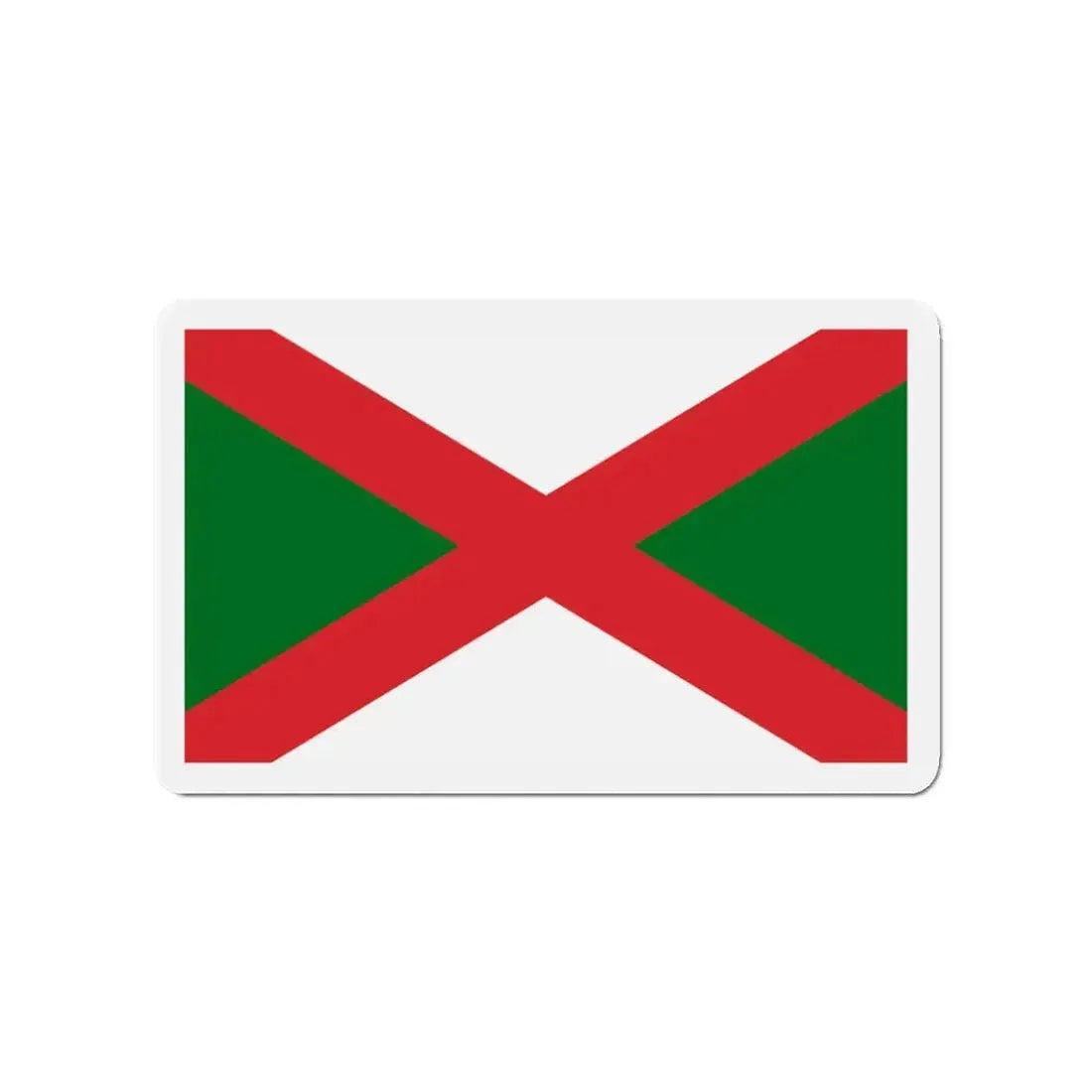 Flag of Bexhill UK - Refrigerator Magnet 3 Inch - The Sticker Space