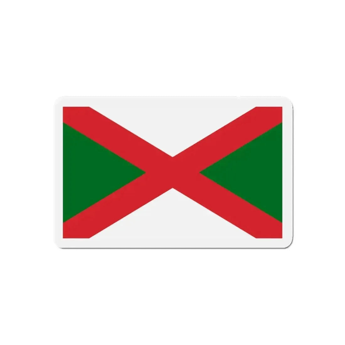 Flag of Bexhill UK - Refrigerator Magnet 5 Inch - The Sticker Space