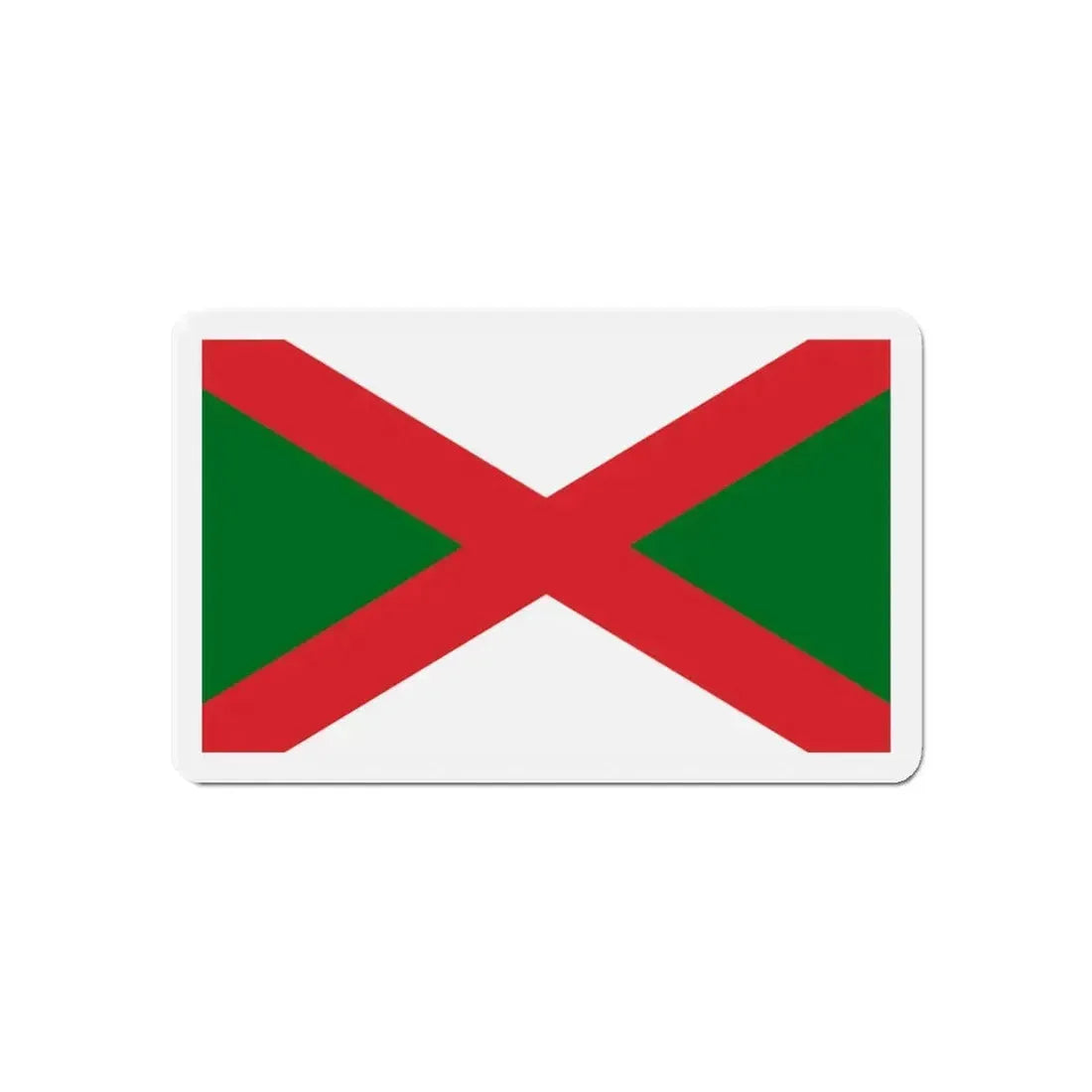 Flag of Bexhill UK - Refrigerator Magnet 6 Inch - The Sticker Space