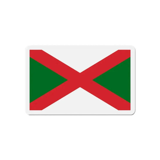 Flag of Bexhill UK - Refrigerator Magnet 6 Inch - The Sticker Space