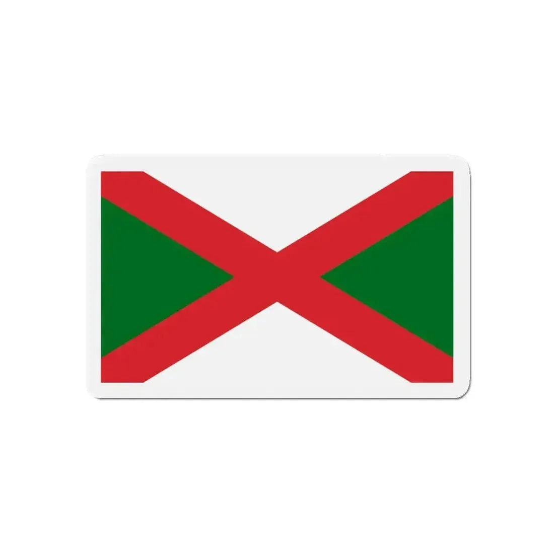 Flag of Bexhill UK - Refrigerator Magnet - The Sticker Space