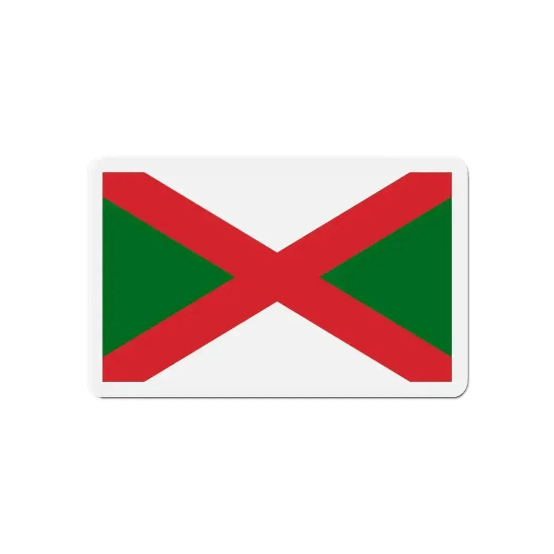 Flag of Bexhill UK - Refrigerator Magnet - The Sticker Space