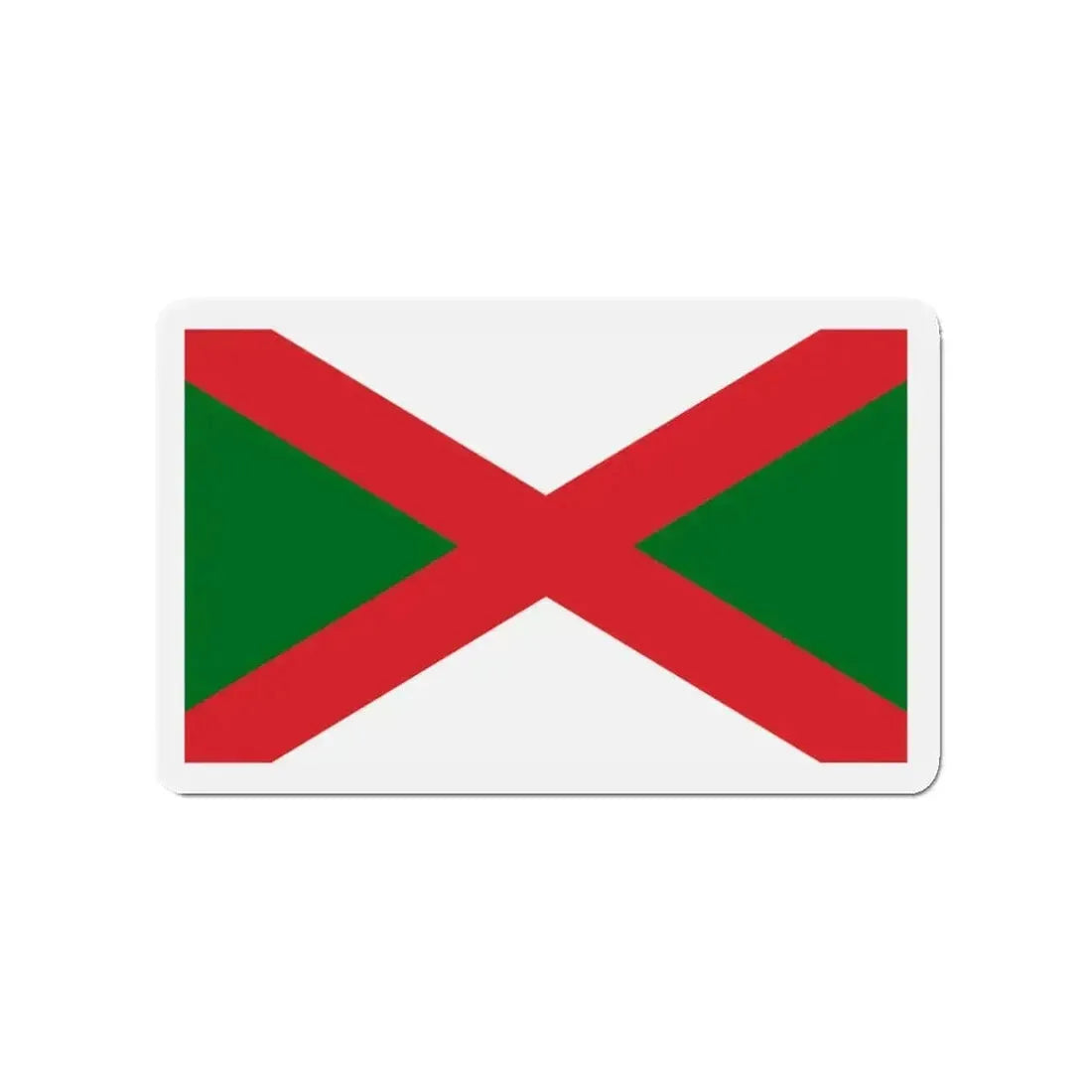 Flag of Bexhill UK - Refrigerator Magnet - The Sticker Space