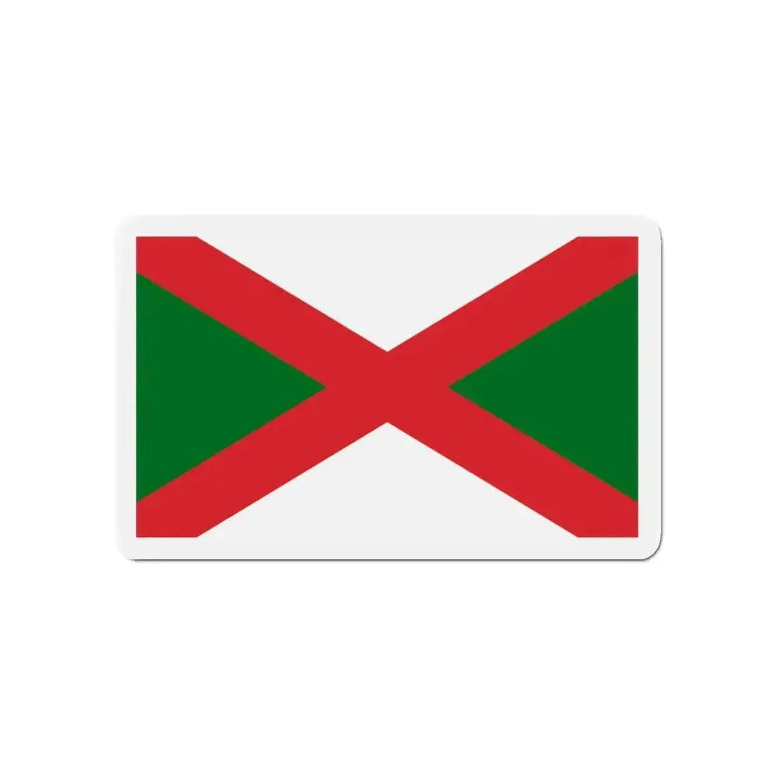 Flag of Bexhill UK - Refrigerator Magnet - The Sticker Space