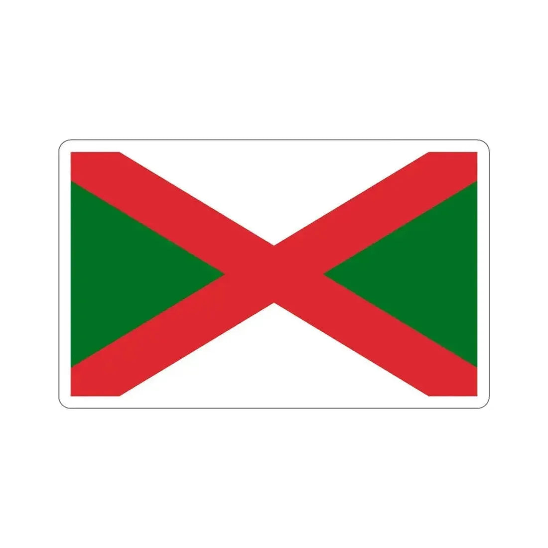 Flag of Bexhill UK STICKER Vinyl Die-Cut Decal 6 Inch - The Sticker Space