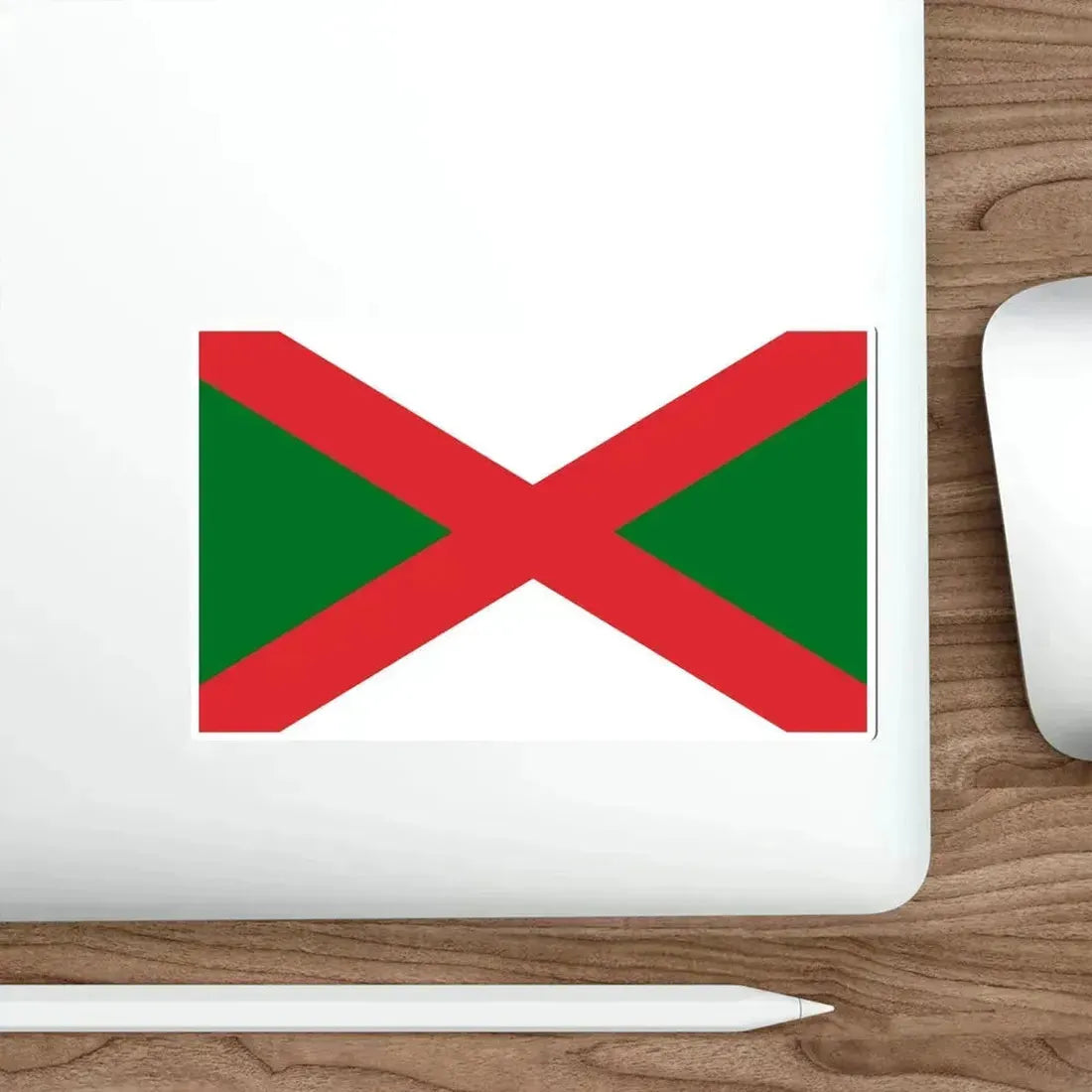 Flag of Bexhill UK STICKER Vinyl Die-Cut Decal - The Sticker Space
