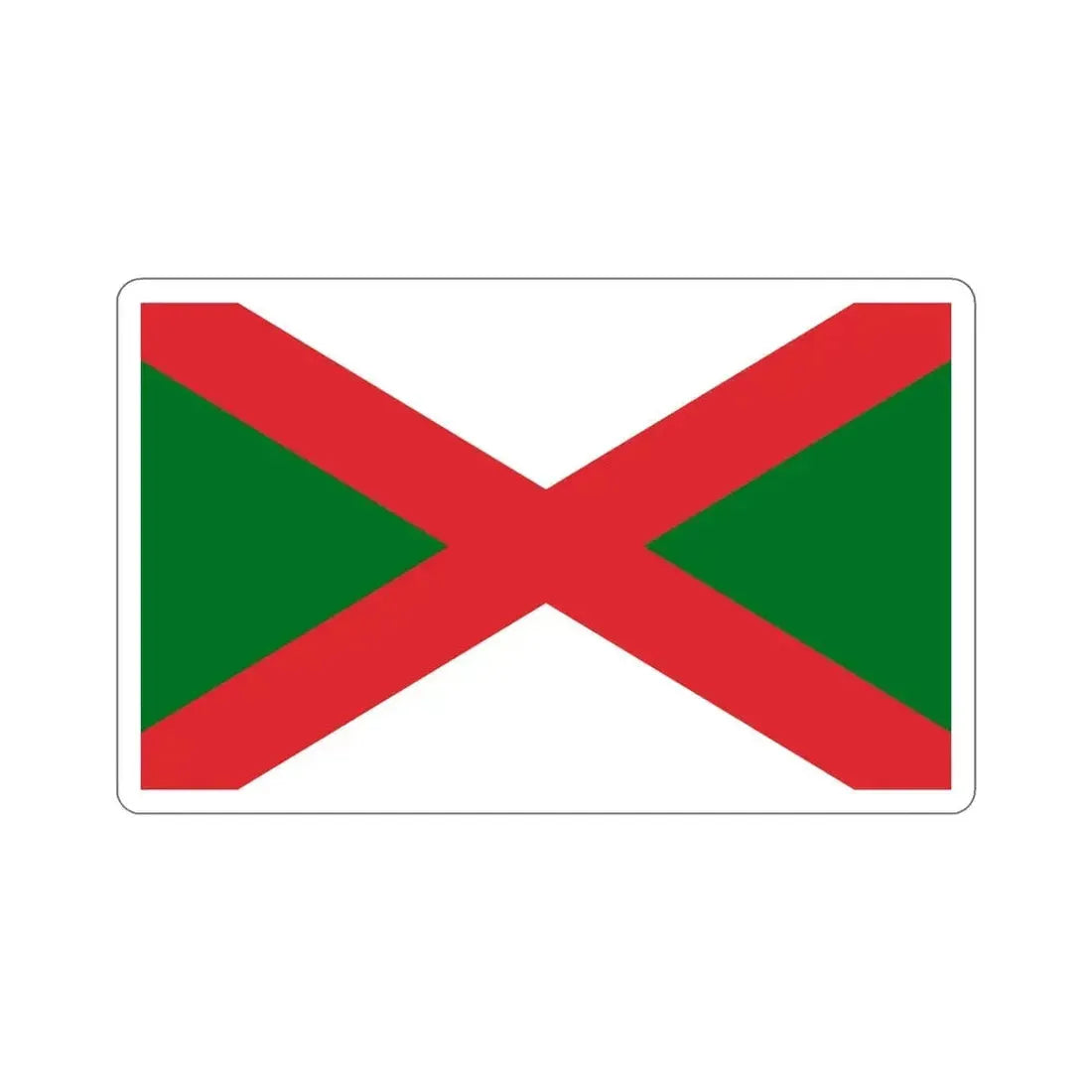 Flag of Bexhill UK STICKER Vinyl Die-Cut Decal - The Sticker Space