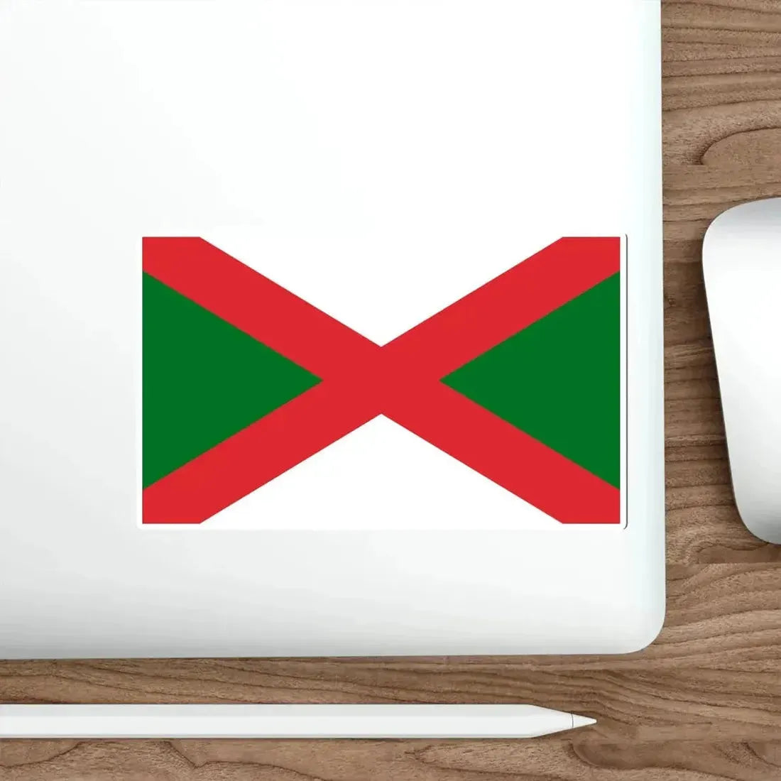 Flag of Bexhill UK STICKER Vinyl Die-Cut Decal - The Sticker Space