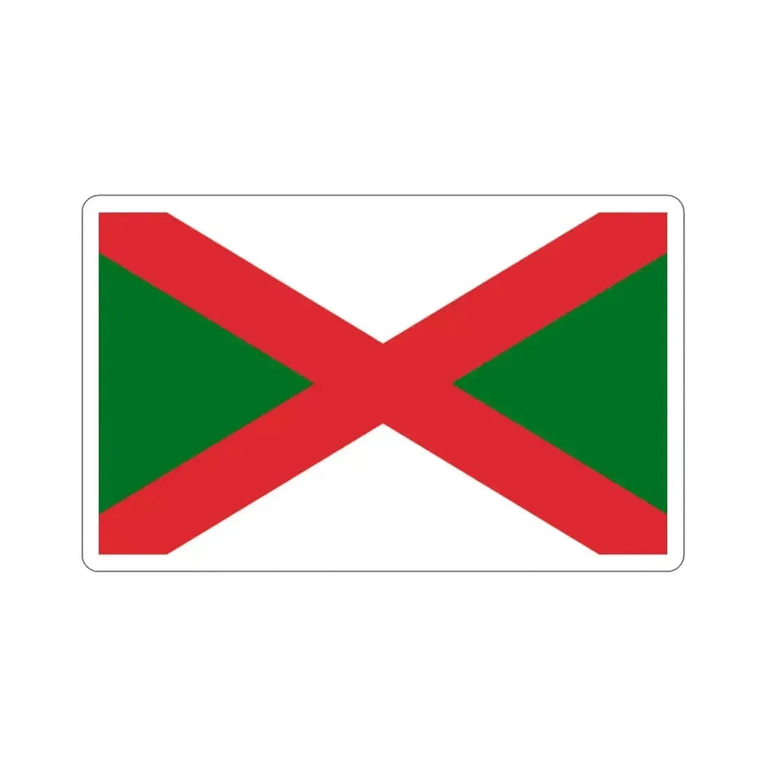Flag of Bexhill UK STICKER Vinyl Die-Cut Decal - The Sticker Space
