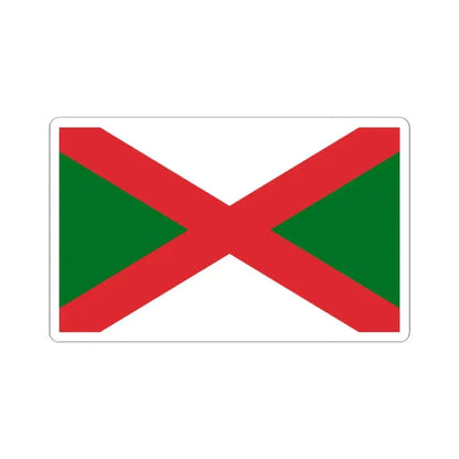 Flag of Bexhill UK - STICKER Vinyl Kiss-Cut Decal 2 Inch White - The Sticker Space