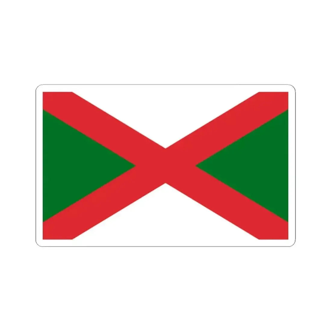 Flag of Bexhill UK - STICKER Vinyl Kiss-Cut Decal - The Sticker Space