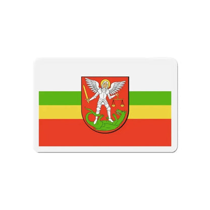 Flag of Biała Podlaska Poland - Refrigerator Magnet - The Sticker Space