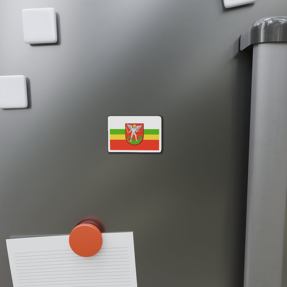 Flag of Biała Podlaska Poland - Die-Cut Magnet-The Sticker Space