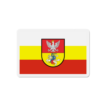 Flag of Białystok Poland - Die-Cut Magnet-6 × 6"-The Sticker Space