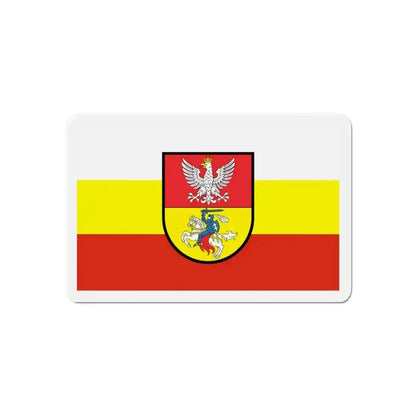 Flag of Białystok Poland - Refrigerator Magnet - The Sticker Space