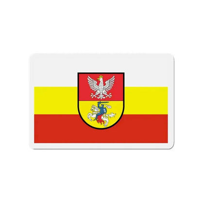 Flag of Białystok Poland - Refrigerator Magnet - The Sticker Space