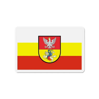 Flag of Białystok Poland - Refrigerator Magnet - The Sticker Space