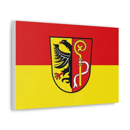 Flag of Biberach Germany - Canvas Wall Art - The Sticker Space