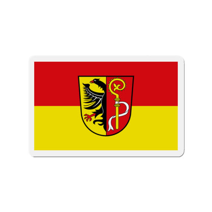 Flag of Biberach Germany - Die-Cut Magnet-2" x 2"-The Sticker Space