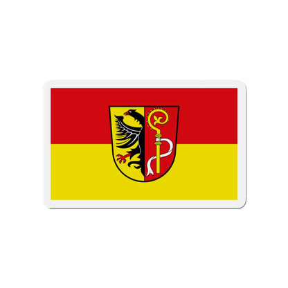 Flag of Biberach Germany - Die-Cut Magnet-4" x 4"-The Sticker Space