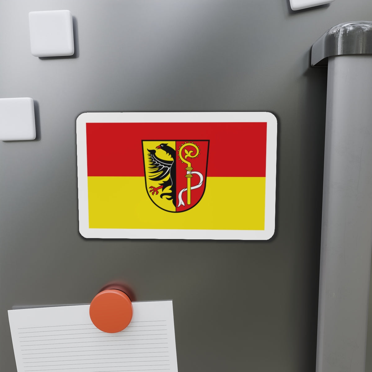 Flag of Biberach Germany - Die-Cut Magnet-The Sticker Space