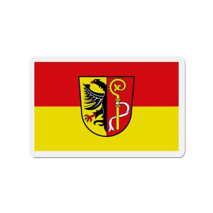 Flag of Biberach Germany - Refrigerator Magnet 2 Inch - The Sticker Space