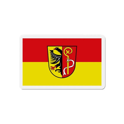 Flag of Biberach Germany - Refrigerator Magnet 5 Inch - The Sticker Space
