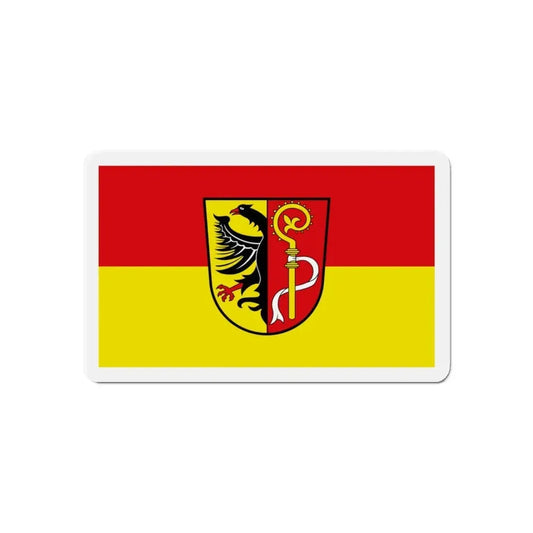 Flag of Biberach Germany - Refrigerator Magnet 6 Inch - The Sticker Space
