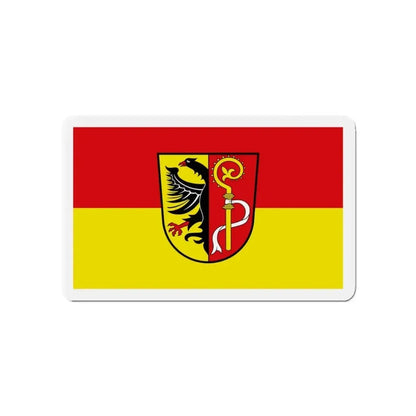 Flag of Biberach Germany - Refrigerator Magnet - The Sticker Space