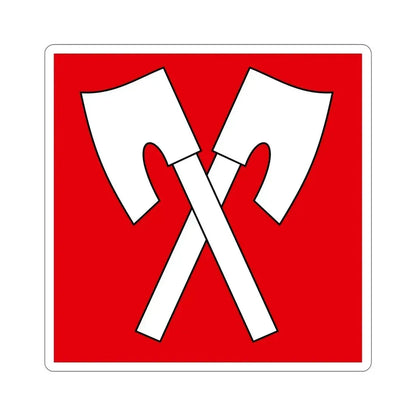 Flag of Biel Switzerland STICKER Vinyl Die-Cut Decal - The Sticker Space