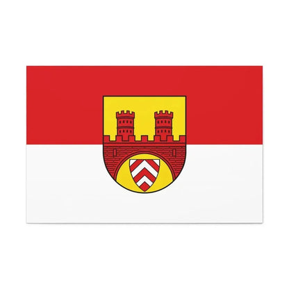 Flag of Bielefeld Germany - Canvas Wall Art - The Sticker Space