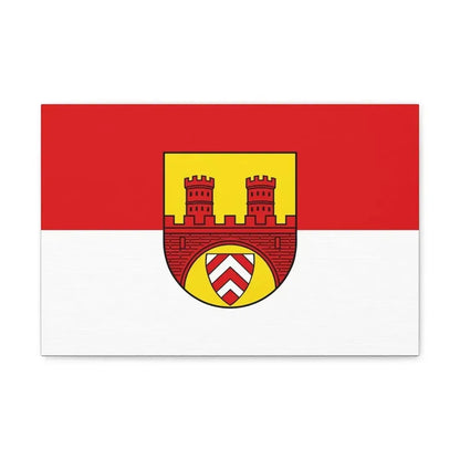 Flag of Bielefeld Germany - Canvas Wall Art - The Sticker Space