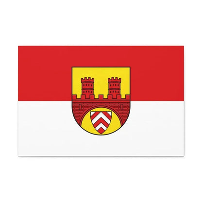 Flag of Bielefeld Germany - Canvas Wall Art - The Sticker Space